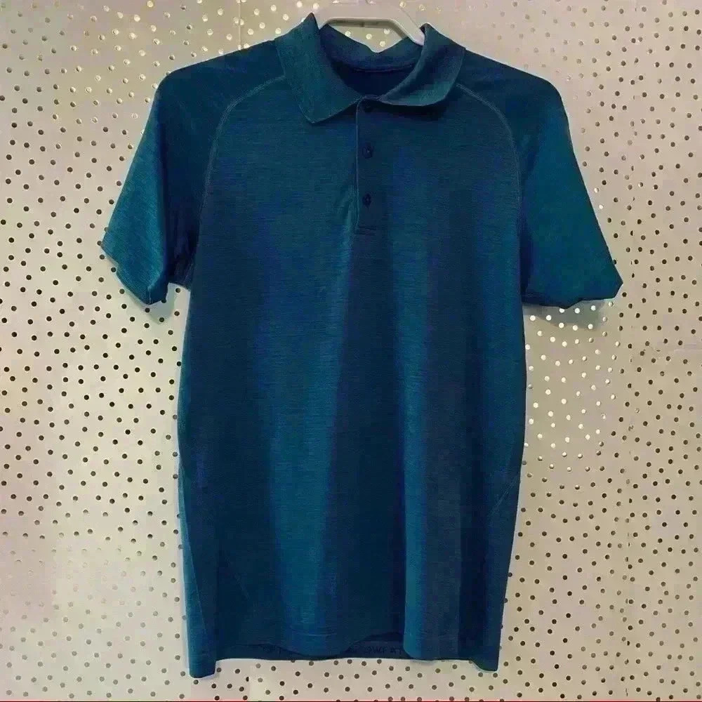 Lululemon Mens Blue Shirt